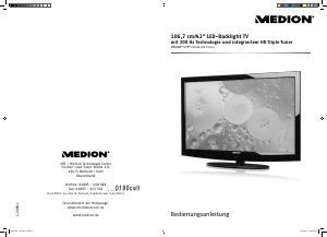Bedienungsanleitung Medion LIFE X16998 (MD 30566) LED fernseher