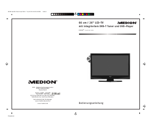 Bedienungsanleitung Medion LIFE P14045 (MD 21010) LCD fernseher