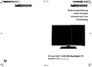 Bedienungsanleitung Medion LIFE P12844 (MD 21429) LCD fernseher