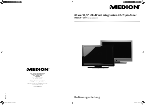 Bedienungsanleitung Medion LIFE P15110 (MD 30297) LCD fernseher