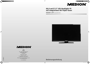 Bedienungsanleitung Medion LIFE P12148 (MD 20067) LCD fernseher