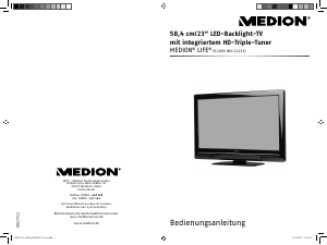 Bedienungsanleitung Medion LIFE P12099 (MD 21151) LCD fernseher