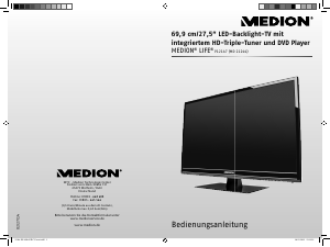 Bedienungsanleitung Medion LIFE P12147 (MD 21244) LCD fernseher