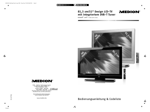 Bedienungsanleitung Medion LIFE P15040 (MD 30441) LCD fernseher