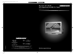 Bedienungsanleitung Medion LIFE P15217 (MD 30587) LCD fernseher