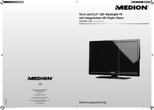 Bedienungsanleitung Medion LIFE P12120 (MD 21213) LCD fernseher