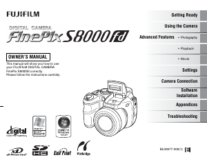 Manual Fujifilm FinePix S8000fd Digital Camera