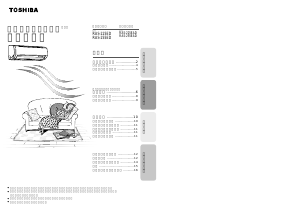 説明書 東芝 RAS-225ED エアコン
