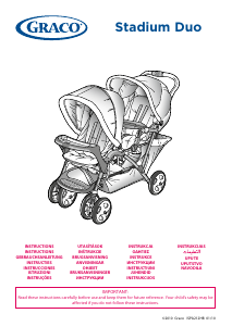 Bedienungsanleitung Graco Stadium Duo Kinderwagen