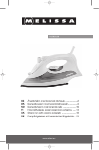 Bedienungsanleitung Melissa 16390038 Bügeleisen