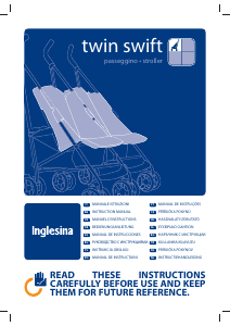 Mode d’emploi Inglesina Twin Swift Poussette