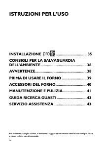 Mode d’emploi Ignis AKS 185/IX Four