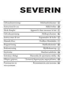 Manual de uso Severin SM 3590 Batidor de leche