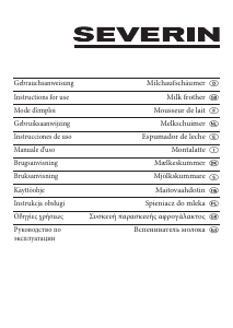 Manual de uso Severin SM 9684 Batidor de leche