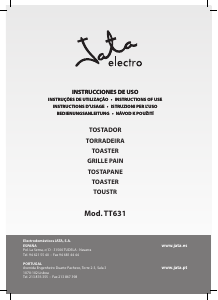 Manual de uso Jata TT631 Tostador