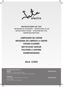 Manual de uso Jata LV900 Limpiador de vapor