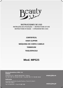 Manual de uso Jata MP525 Cortapelos