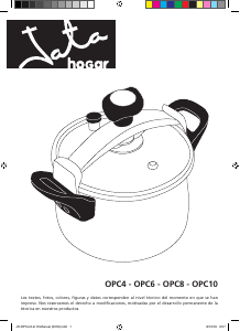 Manual Jata OPC8 Pressure Cooker