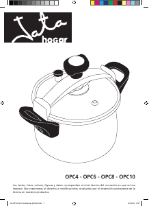Manual Jata OPC6 Pressure Cooker