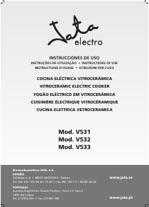Manuale Jata V531 Piano cottura