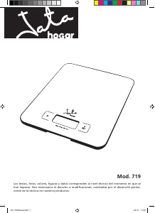 Manual Jata 719 Kitchen Scale