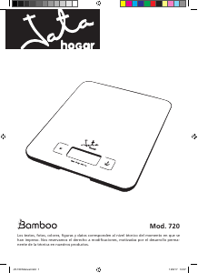 Manual Jata 720 Kitchen Scale