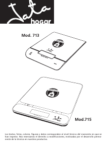 Manuale Jata 715 Bilancia da cucina