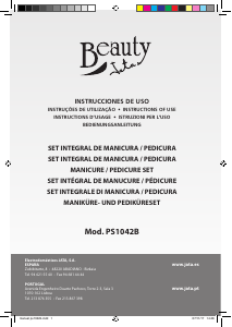 Manual de uso Jata PS1042B Set de manicura-pedicura