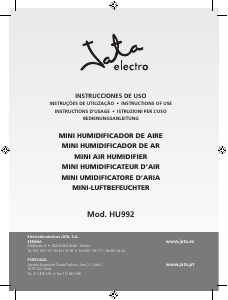 Manuale Jata HU992 Umidificatore