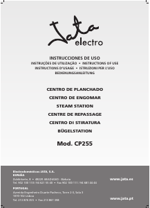 Manuale Jata CP255 Ferro da stiro