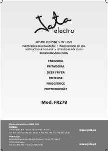 Manual Jata FR278 Fritadeira