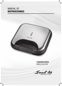 Manual de uso Smart-Tek SD1045 Grill de contacto