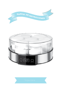 Manual de uso Smart-Tek YM750 Yogurtera