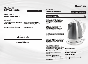 Manual de uso Smart-Tek SD2023 Hervidor