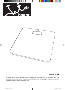 Manual Jata 498 Scale