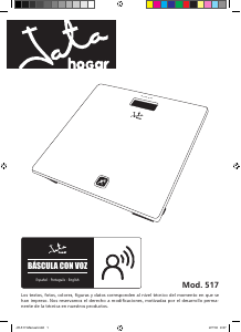 Manual Jata 517 Scale
