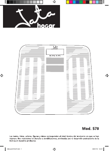 Manuale Jata 578 Bilancia