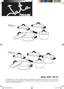 Handleiding Jata BC8 Pan