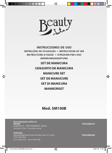 Manual de uso Jata SM100B Set de manicura-pedicura