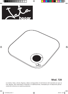 Manual Jata 728 Kitchen Scale