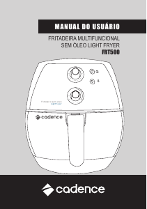 Manual Cadence FRT500 Fritadeira