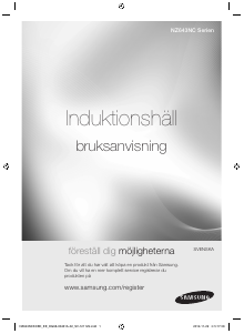 Bruksanvisning Samsung NZ643NCNCBK/EE Kokeplate