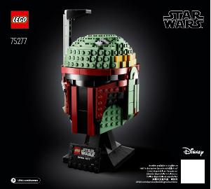 Mode d’emploi Lego set 75277 Star Wars Le casque de Boba Fett