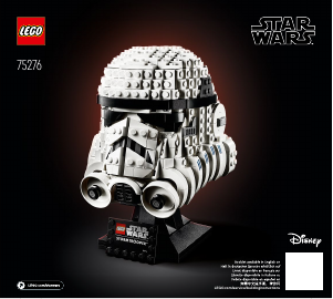 Handleiding Lego set 75276 Star Wars Stormtrooper helm