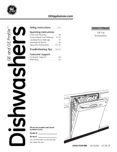 Mode d’emploi GE GLD4560R00SS Lave-vaisselle