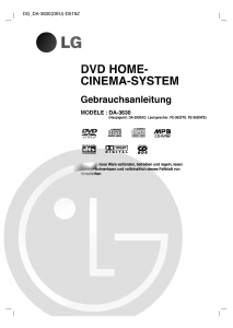 Bedienungsanleitung LG DA-3630AD Heimkinosystem