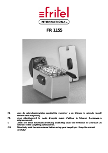 Mode d’emploi Fritel FR 1155 Friteuse