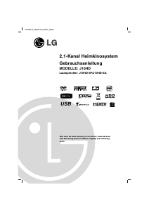 Bedienungsanleitung LG J10HD Heimkinosystem