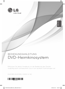 Bedienungsanleitung LG DH3130S Heimkinosystem
