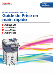 Mode d’emploi Toshiba e-Studio 356se Imprimante multifonction